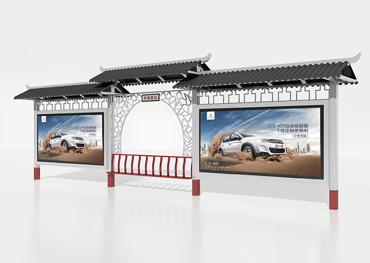 候車(chē)亭廣告好處